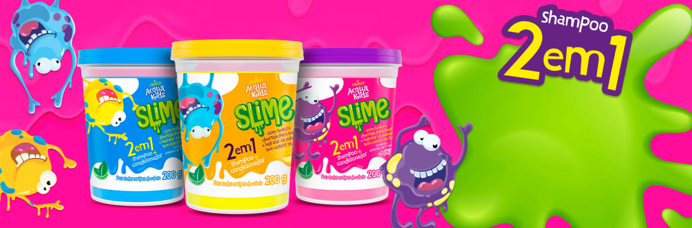 slimes brincando